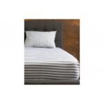 Простирадло натяжне U-TEK Cotton Stripe Cacao 30 — додаткове фото 4