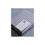 Простирадло натяжне U-TEK Cotton Stripe Plum 30 — додаткове фото 2