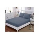 Простирадло натяжне U-TEK Cotton Melange Blue